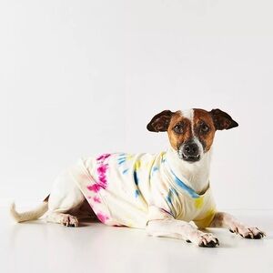 Anthropologie-Found-Tie-Dye Dog Shirt